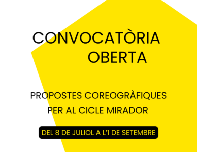 Convocatòria Oberta